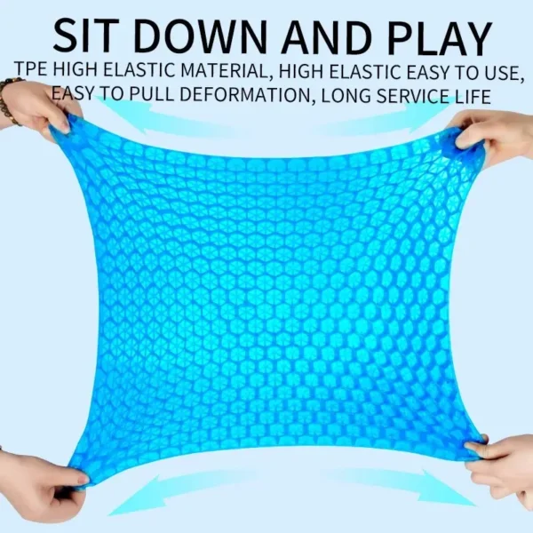 Gel Seat Cushion Summer Breathable Honeycomb Design For Pressure Relief Back Tailbone Pain - Home Office Wheelchair Chair Cars - Image 5