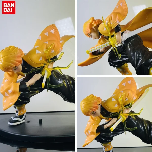 Hot Demon Slayer Anime Figure Tanjirou Agatsuma Zenitsu Kyoujurou Anime Model Action Figure PVC collection Toy for Kids Gift - Image 5