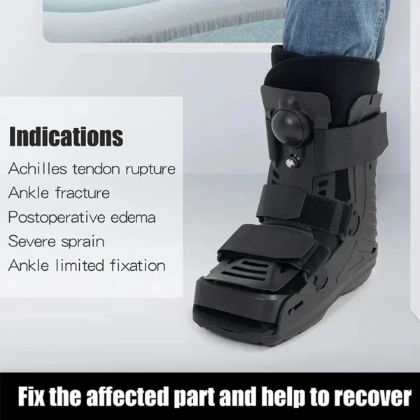 Air Cam Walker Fracture Boot-Short Orthopaedic Boot-For Foot Fracture Ankle Sprain Rehabilitation Walker Brace - Image 6