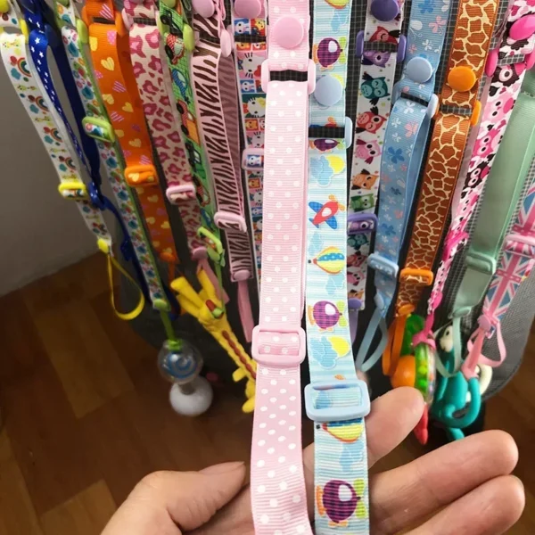 Baby Stroller Crib Toy Chain Baby Stroller Pendant Baby Stroller Anti Loss Hanging With Pacifier Toy