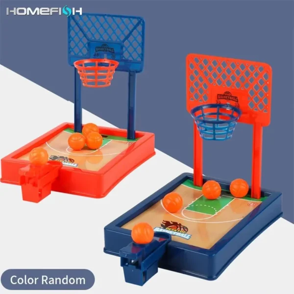 Mini basketball machine desktop portable travel or office game set, suitable for indoor or outdoor use. Fun toys Christmas gifts - Image 5