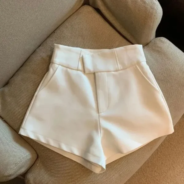 Women Shorts Mooyufon Black Shorts Women Harajuku Elegance High Waisted Shorts A Line Slim Casual Hot Girl Straight Pants Sexy - Image 5