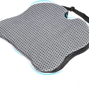 Car Wedge Seat Cushion Memory Foam Comfortable Seat Cushion-Orthopedic Support For Car Driver Seat Office Chair Wheelchairs