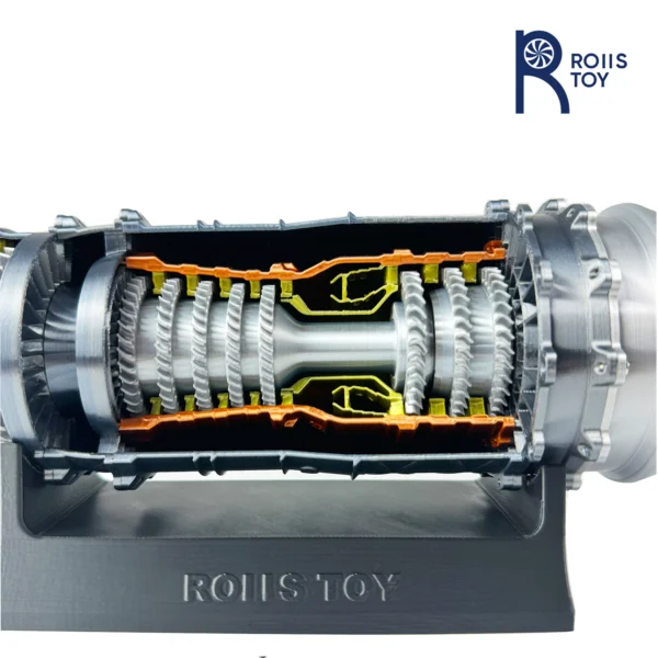 MIG-29 Fighter Jet Engine Model with Afterburner Effect and Sound Simulation Perfect Gift for Aviation Enthusiasts - Image 5