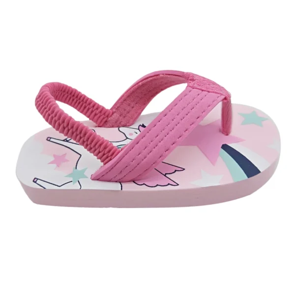 Toddler Flip Flops Shoes Little Kid Sandals with Back Strap Boys Girls Water Shoes for Beach and Pool - Image 4