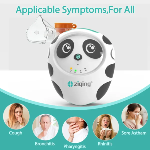 Nebulizer Children Atomize Compressor Atomizer Humidifier Low Noise Household Medical Grade Nebulizer Asthma Inhaler ингалятор - Image 5