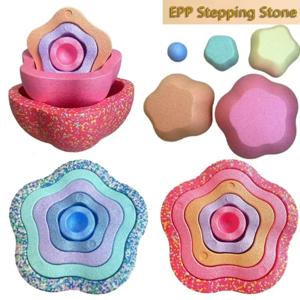 Foam Balance Stepping Stone Kids Sports Toys Touch Sensory Integration Training Sensory Equipment Outdoor Games for Children - Image 4