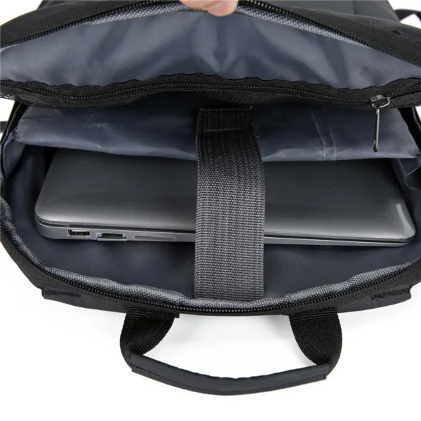 Men's Waterproof Backpack Ultra Lightweight Back Bag for Men Backpack Book Bag Men's Stylish Backpack 15.6" Notebook Backpack - Image 4